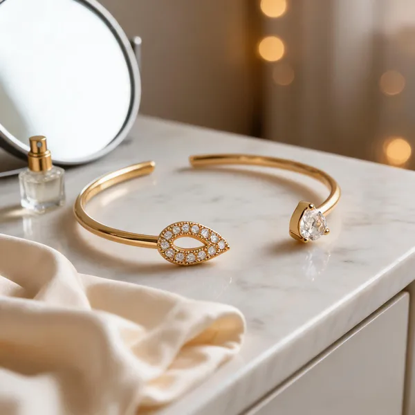 Gold_Stainless_Steel_Stone_Studded_Open_Cuff_Bracelet_For_Women