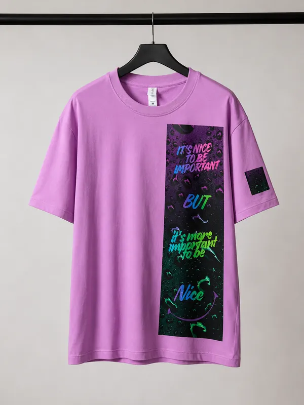Positive_Vibes_Cotton_T_Shirt_Unisex_Soft_Comfortable_Casual_Wear