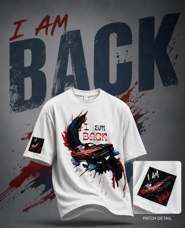 I_Am_Back_Tee_Cotton_T_Shirt_Unisex_Soft_Comfortable_Casual_Wear