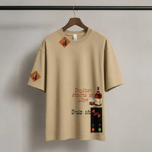 Hubby_Vibes_Cotton_T_Shirt_Unisex_Soft_Comfortable_Casual_Wear