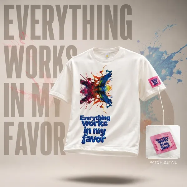 Positive_Vibes_Cotton_T_Shirt_Unisex_Soft_Comfortable_Casual_Wear