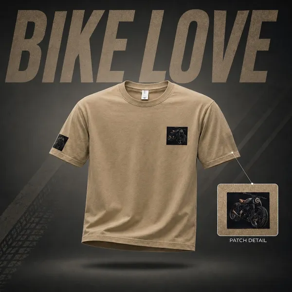 Bike_Love_T_Shirt_Unisex_Soft_Comfortable_Casual_Wear