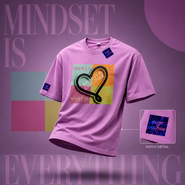 Mindset_Cotton_T_Shirt_Unisex_Soft_Comfortable_Casual_Wear
