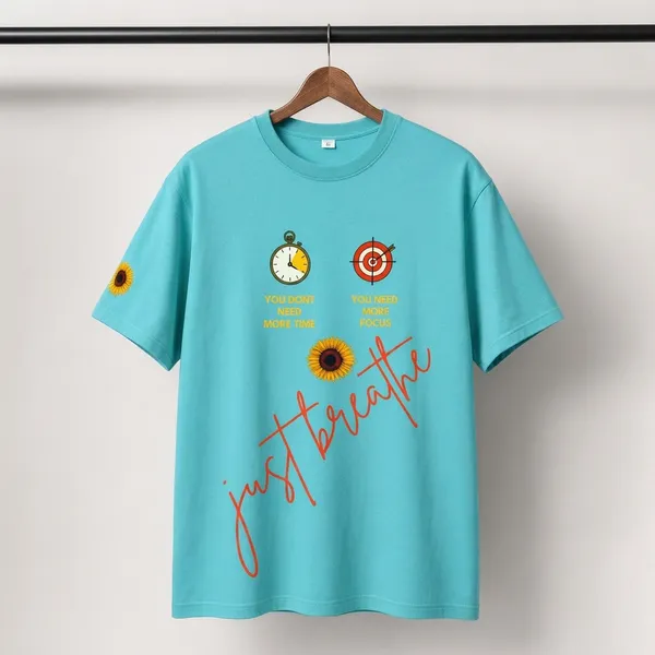 Just_Breathe_Cotton_T_Shirt_Unisex_Soft_Comfortable_Casual_Wear