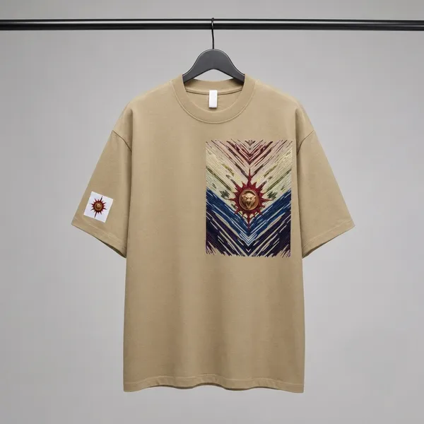 Sun_Lion_Lucky_Charm_T_Shirt_Unisex_Soft_Comfortable_Casual_Wear