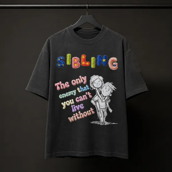 Siblings_Love_Cotton_T_Shirt_Unisex_Soft_Comfortable_Casual_Wear