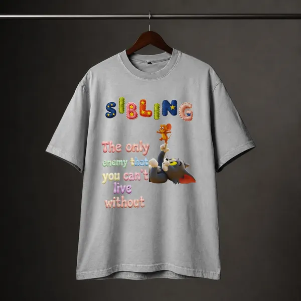 Siblings_Love_Cotton_T_Shirt_Unisex_Soft_Comfortable_Casual_Wear