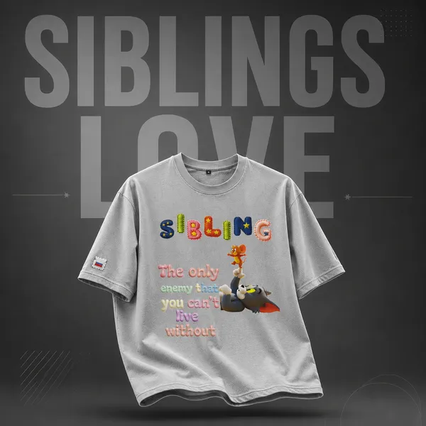 Siblings_Love_Cotton_T_Shirt_Unisex_Soft_Comfortable_Casual_Wear