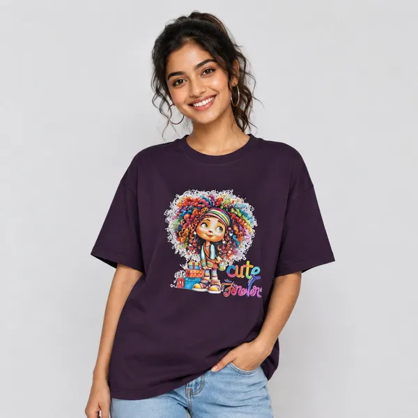 Purple_OverSize_Fit_Graphic_T-Shirt_for_Girl