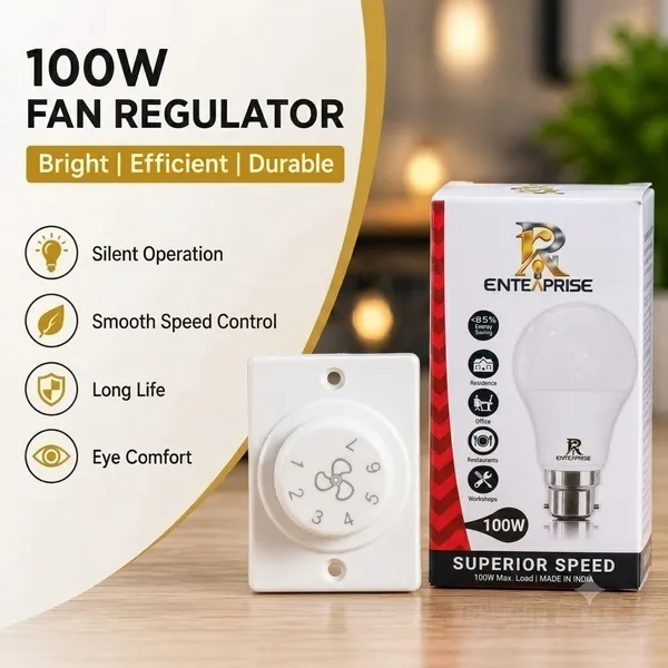 Pack_Of_10_Polycarbonate_Fan_Speed_Control_White_5-Step_Indicator_Fan_Regulator