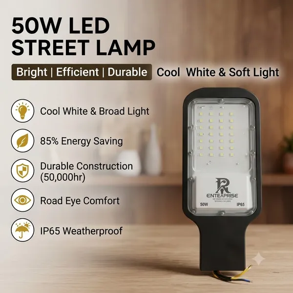 Pack_Of_1_Metal_Street_Lighting_White_Ip65_50W_LED_Street_Light