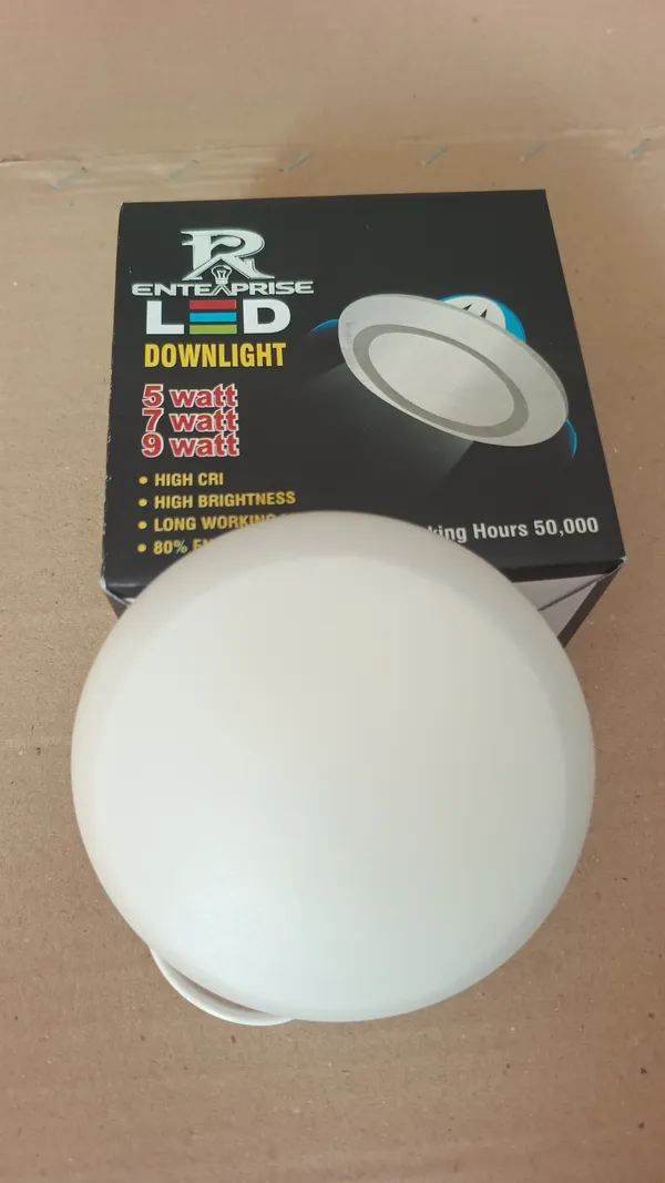 Polycarbonate_Ceiling_Round_LED_Downlight