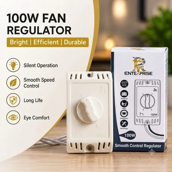 Pack_Of_10_Polycarbonate_Fan_Speed_Control_White_Rotary_5-Step_Fan_Regulator