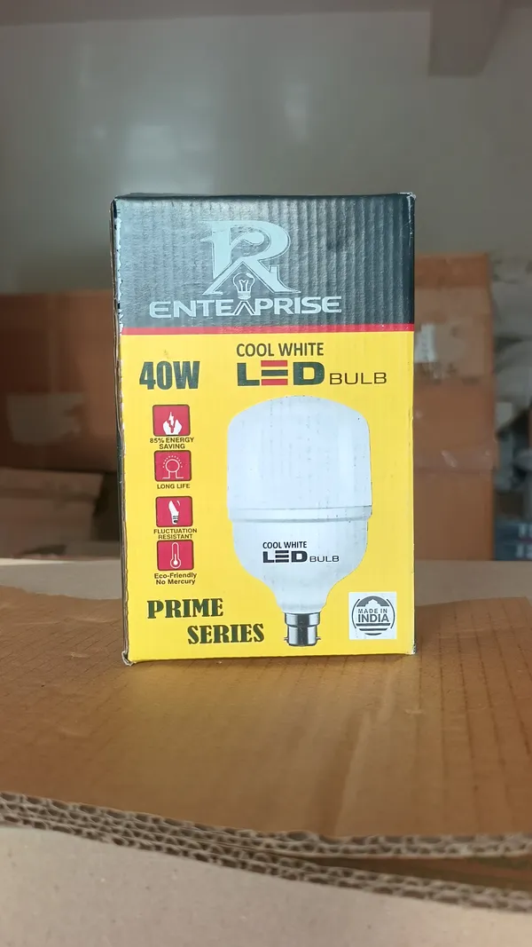 Pp_Aluminium_General_Lighting_Cool_White_40W_LED_Bulb