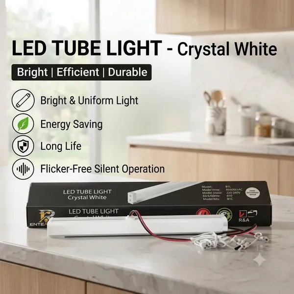 Pack_Of_10_Pp_Aluminium_General_Lighting_White_LED_Tube_Light