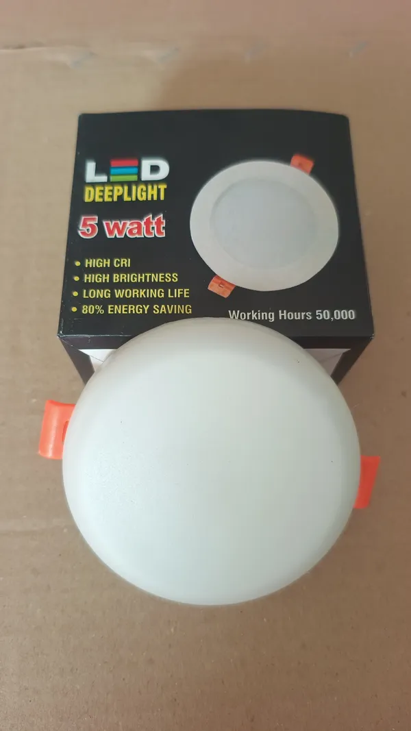 Pp_Aluminium_General_Lighting_White_Round_Recessed_Downlight