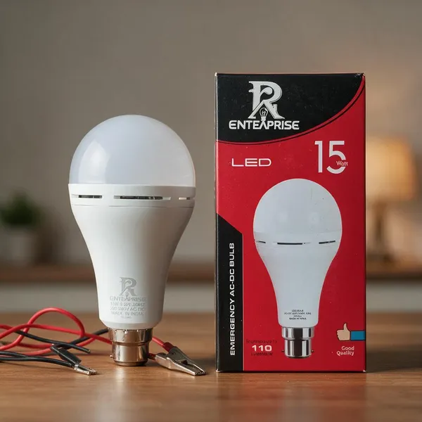 Pp_Aluminium_Emergency_Ac_Dc_15W_LED_Bulb_Pack_Of_6
