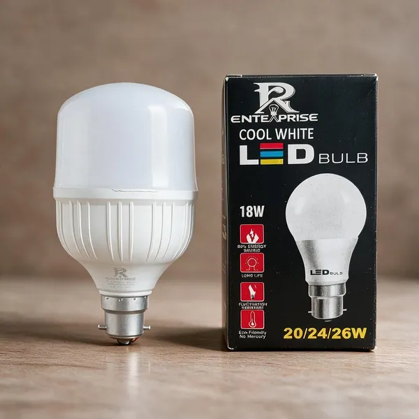 Pack_Of_4_Pp_Aluminium_General_Lighting_White_20W_LED_Bulb