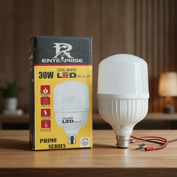 Pp_Aluminium_General_Lighting_Cool_White_30W_LED_Bulb_Pack_Of_4