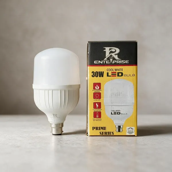 Pack_Of_2_Pp_Aluminium_General_Lighting_Cool_White_30W_LED_Bulb_Pack_Of_2