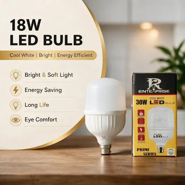 Pack_Of_2_Pp_Aluminium_General_Lighting_Cool_White_30W_LED_Bulb_Pack_Of_2