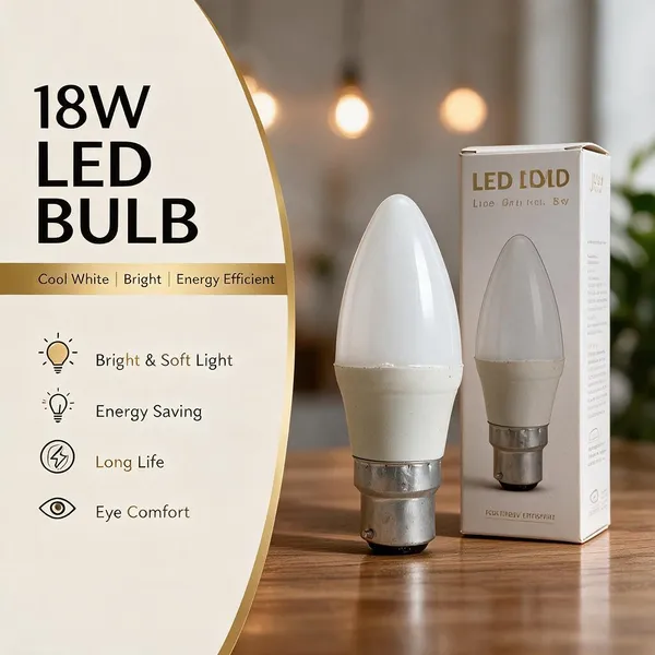 Pack_Of_20_Plastic_Decorative_Lighting_White_5W_Candle_Bulb