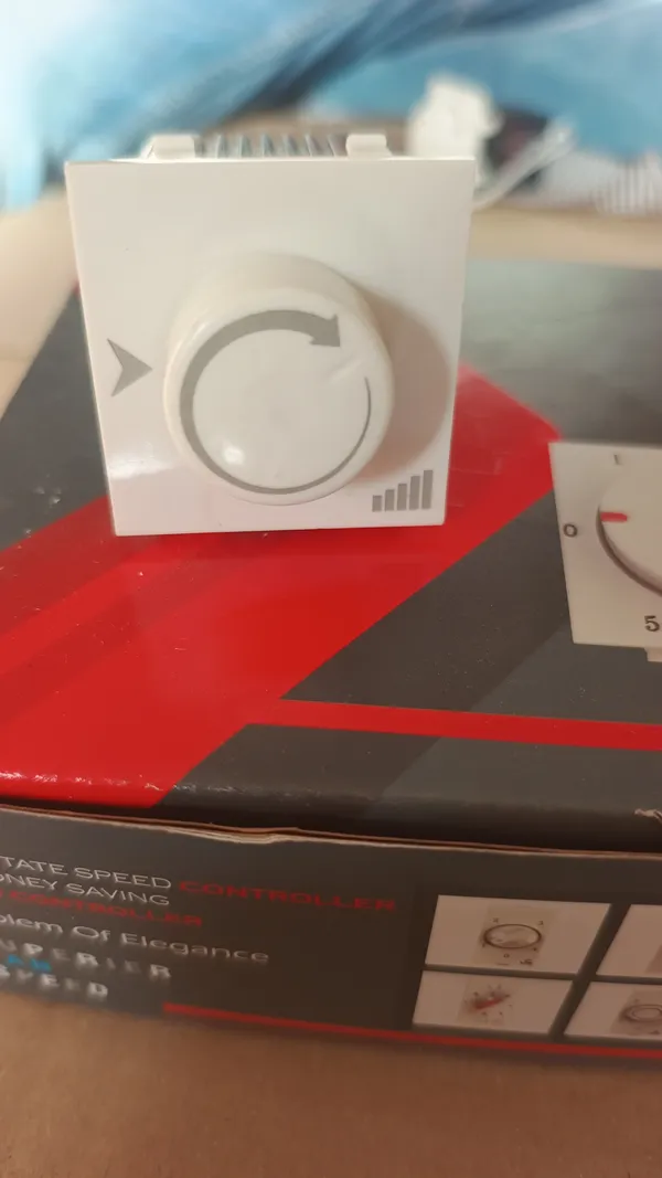 Polycarbonate_Fan_Speed_Control_White_Rotary_Knob_Fan_Regulator