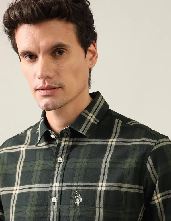 Grid_Tattersall_Checked_Regular_Fit_Shirt