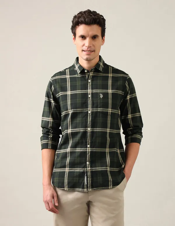 Grid_Tattersall_Checked_Regular_Fit_Shirt