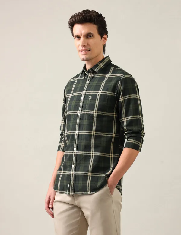 Grid_Tattersall_Checked_Regular_Fit_Shirt