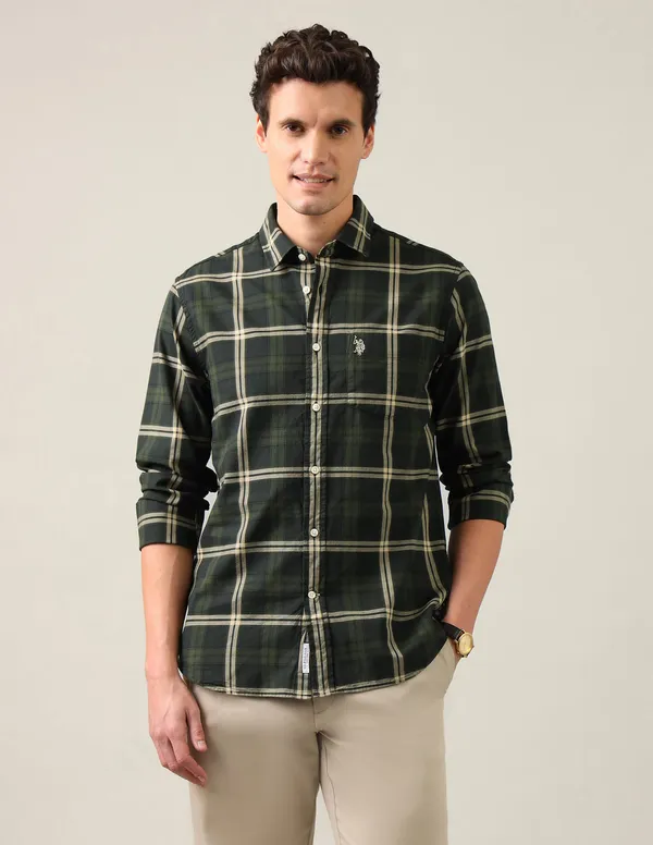 Grid_Tattersall_Checked_Regular_Fit_Shirt