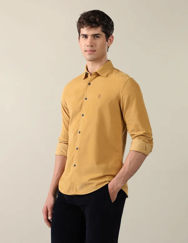 Grid_Tattersall_Checked_Corduroy_Shirt