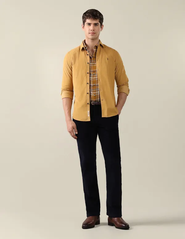 Grid_Tattersall_Checked_Corduroy_Shirt