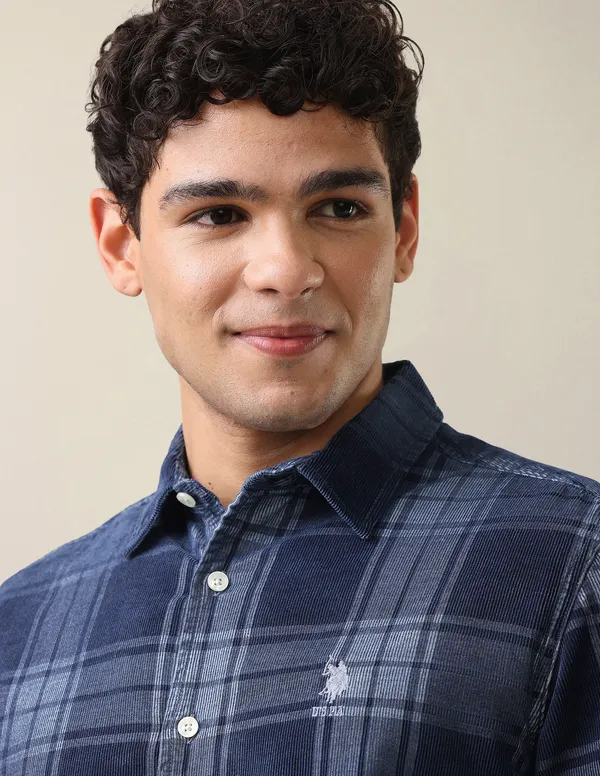 Plaid_Checked_Corduroy_Shirt