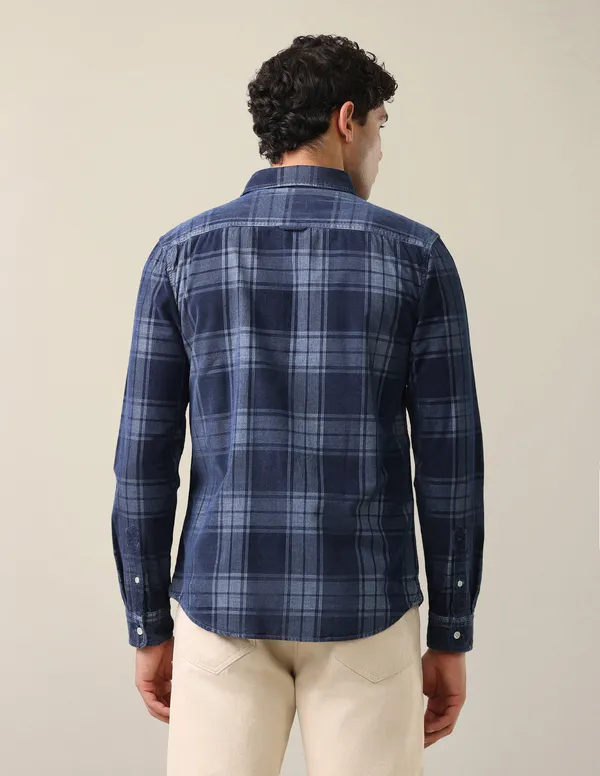 Plaid_Checked_Corduroy_Shirt