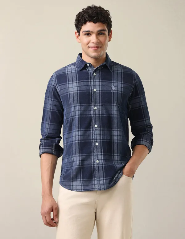 Plaid_Checked_Corduroy_Shirt
