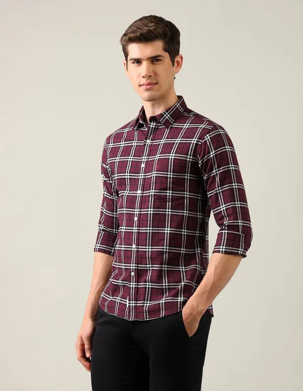Grid_Tattersall_Checked_Tailored_Fit_Shirt