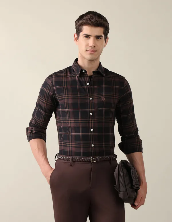 Plaid_Checked_Tailored_Fit_Shirt