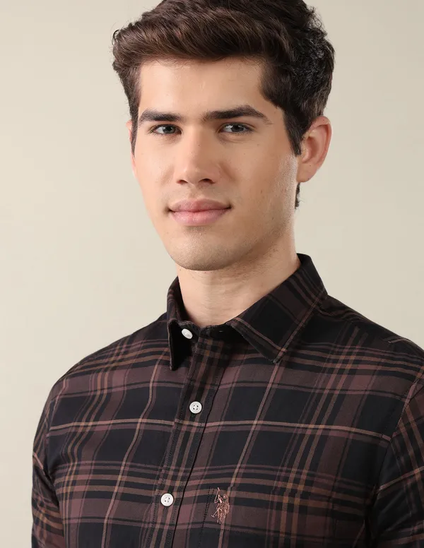 Plaid_Checked_Tailored_Fit_Shirt