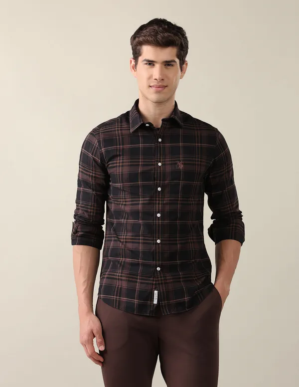 Plaid_Checked_Tailored_Fit_Shirt