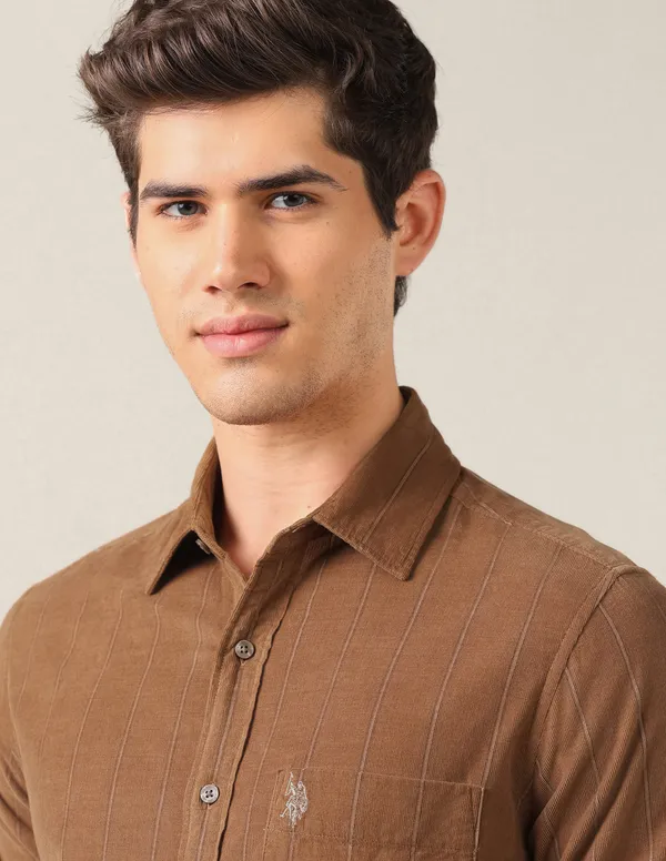 Corduroy_Tailored_Fit_Shirt