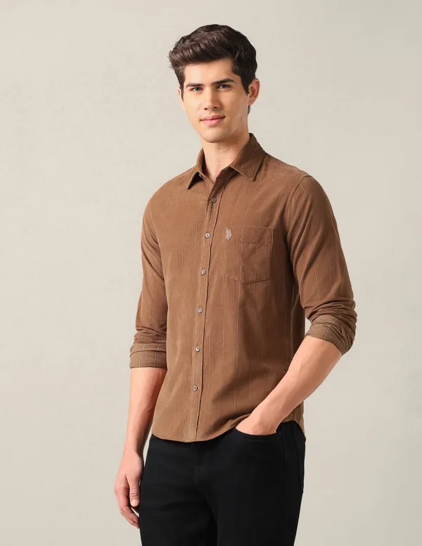 Corduroy_Tailored_Fit_Shirt