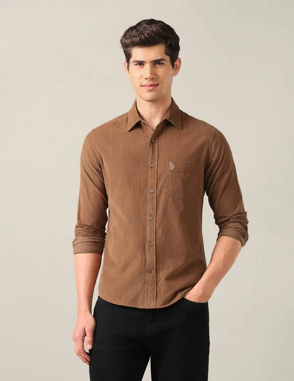 Corduroy_Tailored_Fit_Shirt