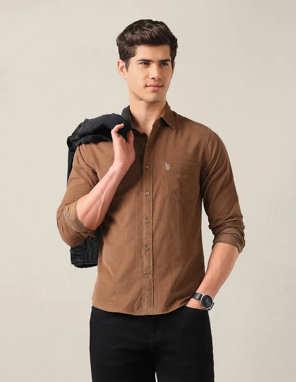 Corduroy_Tailored_Fit_Shirt