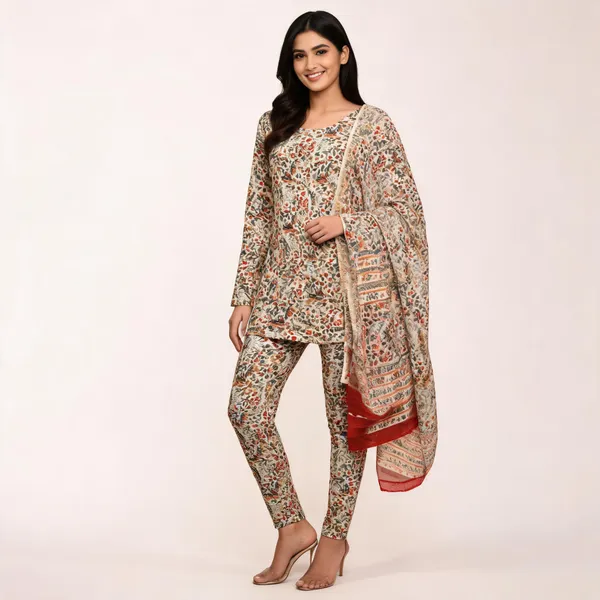 Beige_Maheshwari_Silk_Floral_Print_Churidar_Material_For_Women