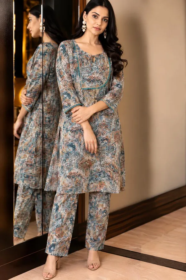 Multicolor_Co-ord_Set_With_Geometric_Print