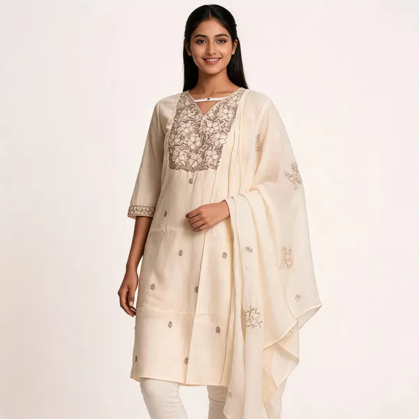Cream_Malchanderi_Flowy_Embroidered_Kurta_Set_For_Women