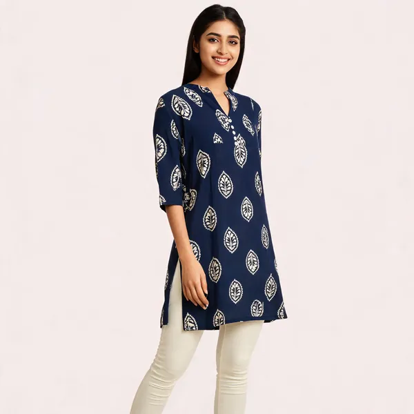 Blue_Rayon_Straight_Printed_Kurta_For_Women