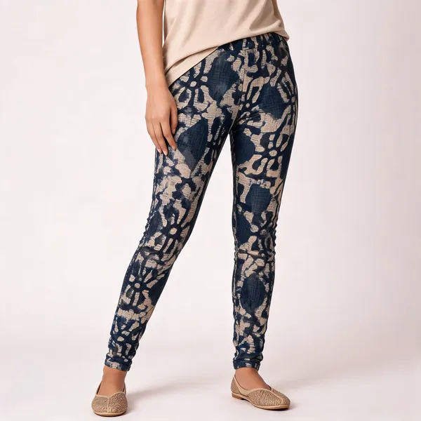 Blue_Kota_Doria_Abstract_Print_Churidar_Material_For_Women