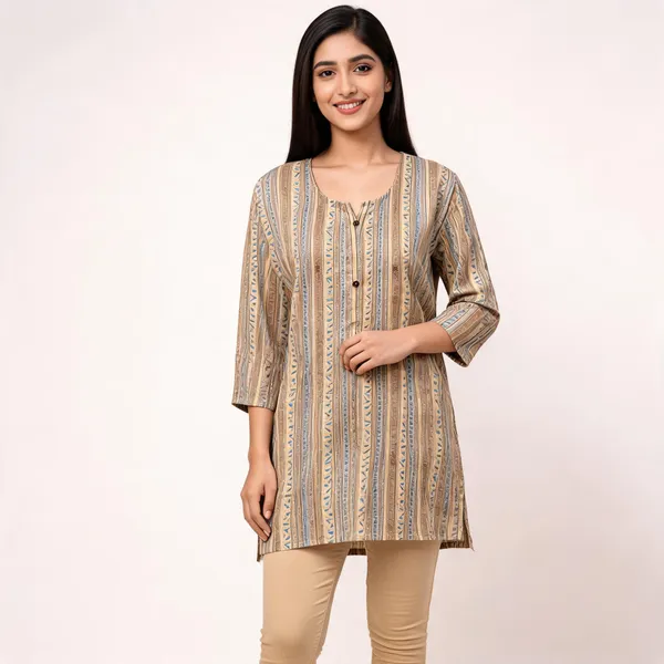 Yellow_Print_Cotton_Straight_Geometric_Print_Kurta_For_Women